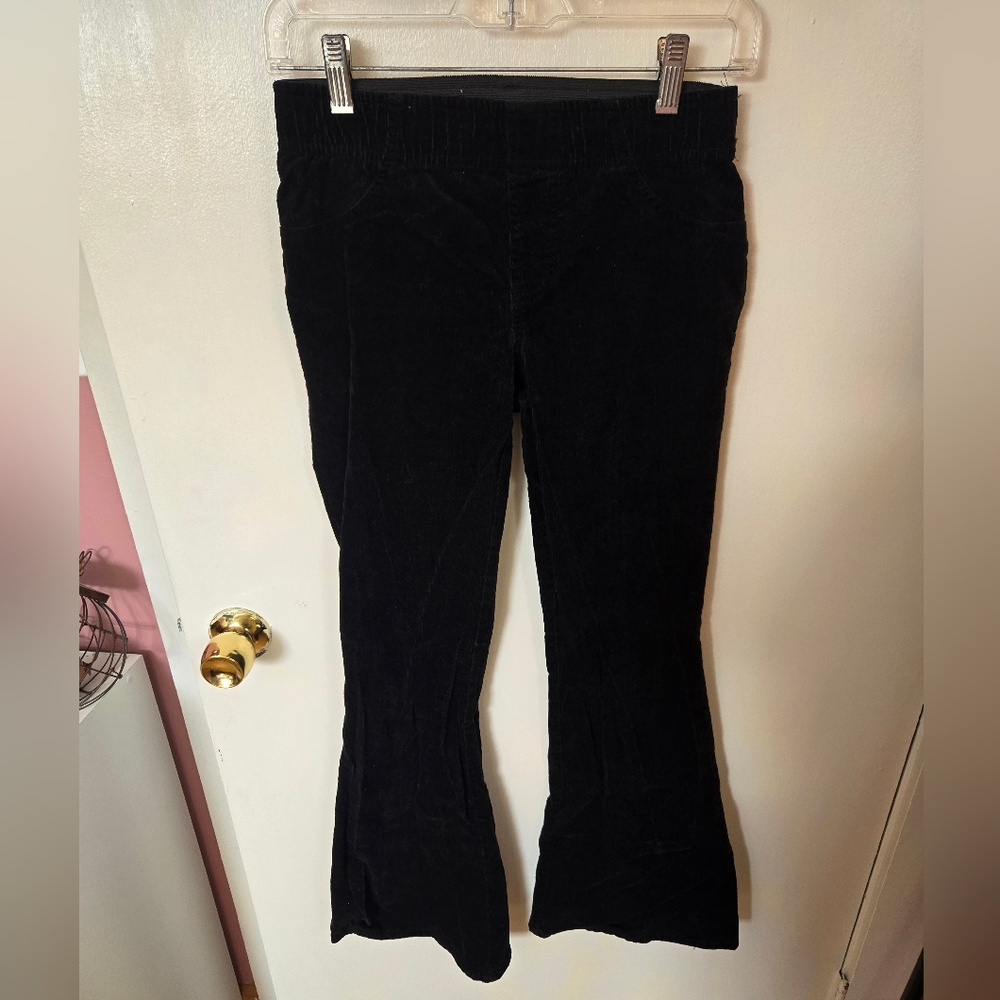 Forever 21 Womens Black Corduroy Flare Pants